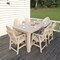 Highwood Usa Hamilton 7pc Rectangular Counter Height Outdoor Patio Furniture Dining Set 84 x 42 AD-ST7HM2CO5BA-WAE - alternate 3